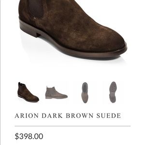 Too Boot New York Aaron Dark Brown Suede Boot
